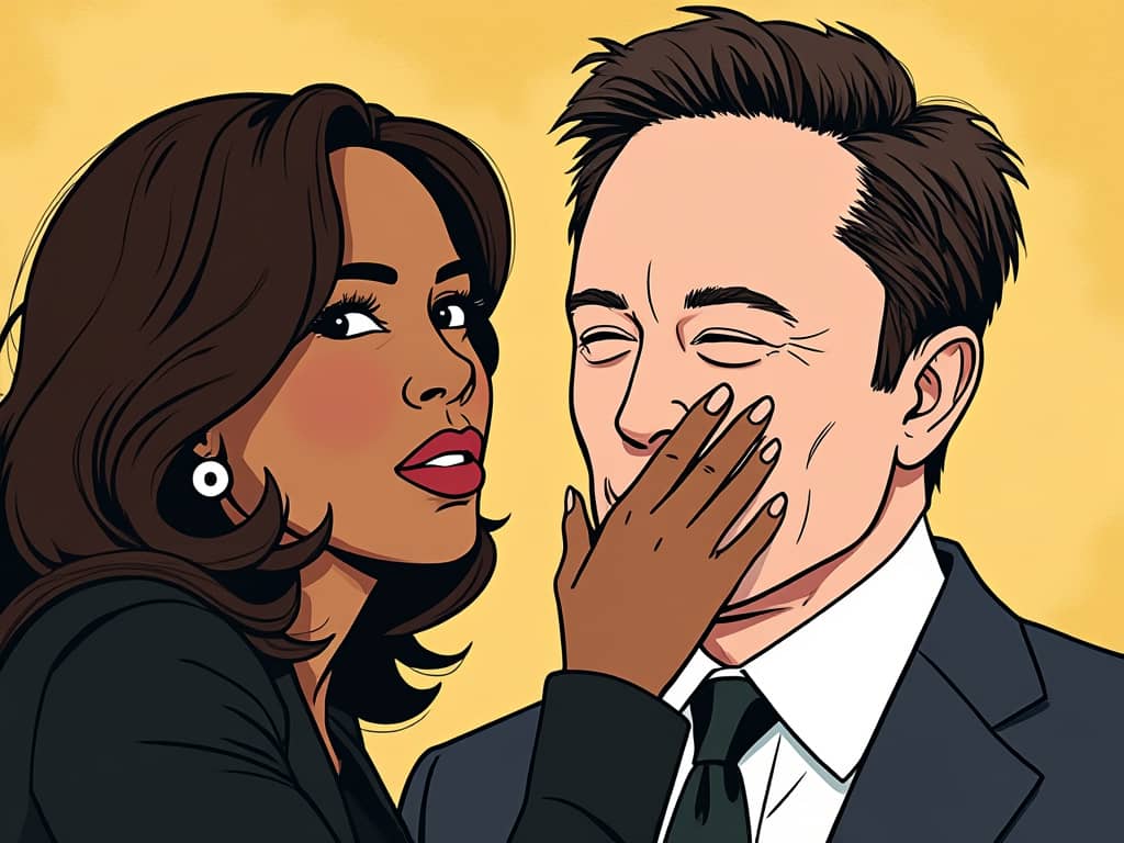 Kamala & Walz Plot Digital Muzzle for America