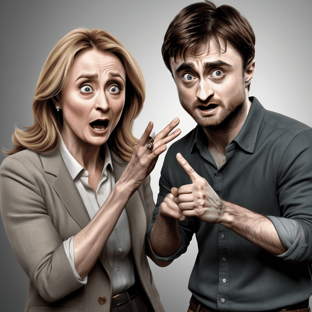 Radcliffe Clashes with Rowling on Trans Issues