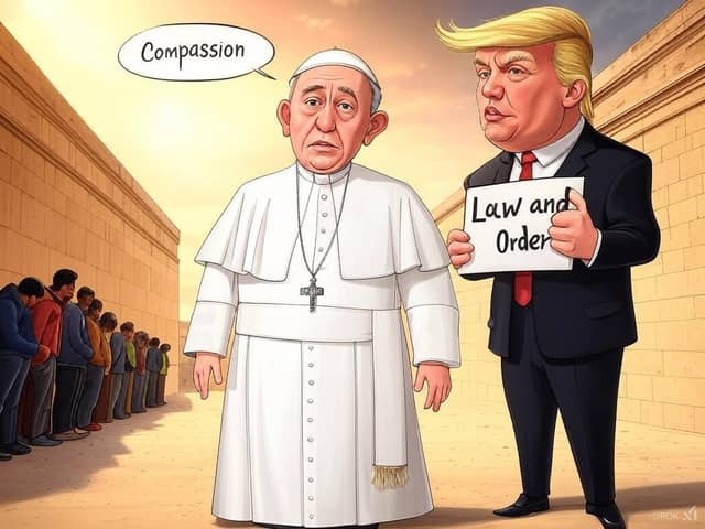 Pope Scolds Trump, Ignores Reality Again